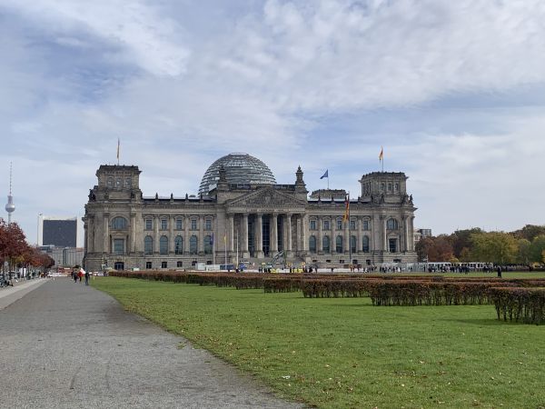 Foto des Berliner Reichtagsgebäude