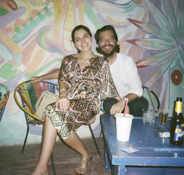 Sandro mit seiner Frau