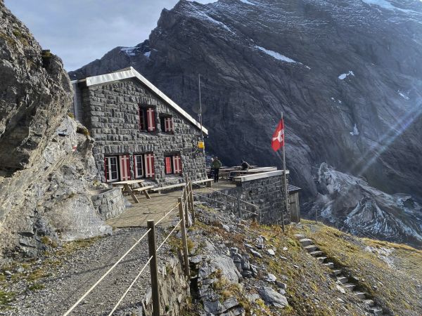 Schweizer Berghütte